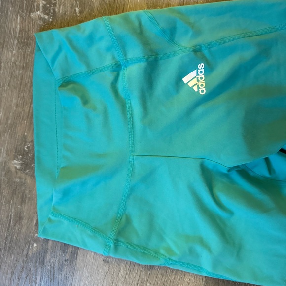 Adidas athletic gym shorts teal - Picture 4 of 7